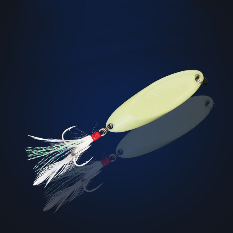 Metal Spinner Spoon Lures Trout Fishing Lure Hard Bait Sequins Paillette Artificial Baits Spinnerbait Fish Tools – Spoon & Spinner – view 5