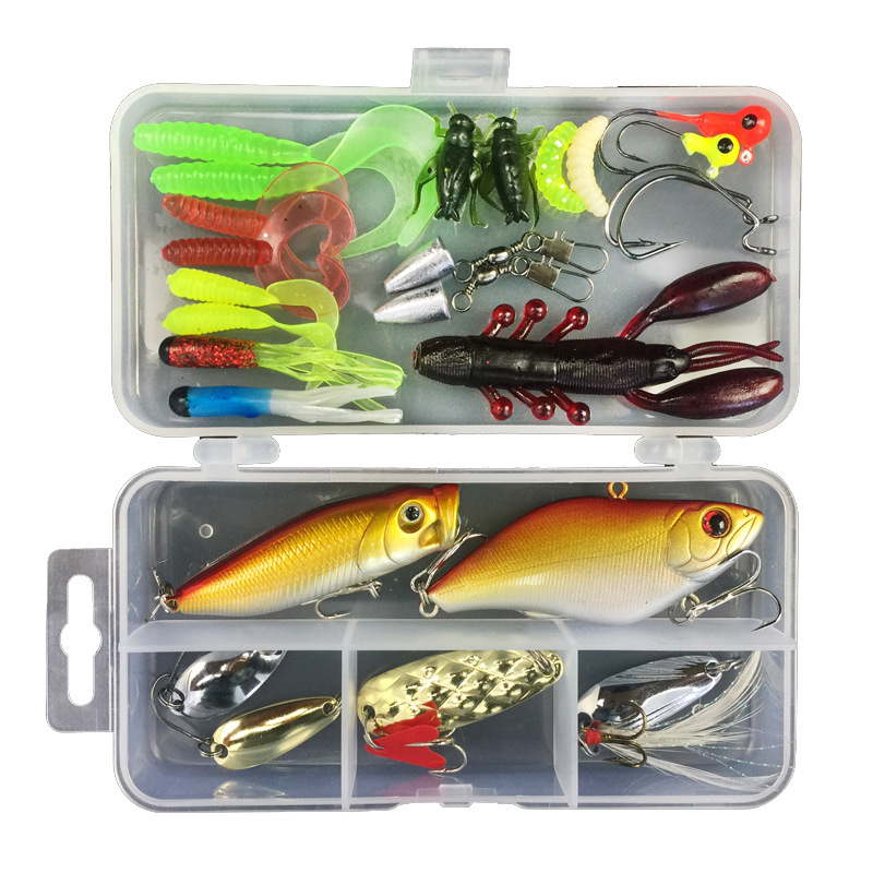 Wonderful Artificial Minnow Crank Spoon Fishing Lure Set Metal for Float Fishing in River Lake Condition Printed PP Box – Other Hard Lure – view 5