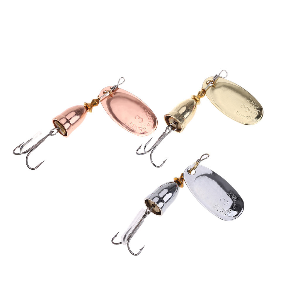 4g 5g 6g 9g 10g 16g 19g Artificial Hard Metal Spoon Lures Fishing Spinner Lures With Treble Hooks Fishing Flasher Spoon – Spoon & Spinner – view 1