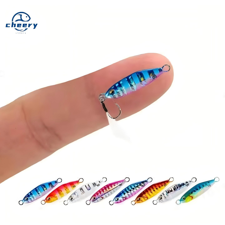 Cheery 3g 5g 7g 10g Mini Metal Jig Lure Lead Fish Casting Slow Jigging Lure Jig – Metal Jig – view 1
