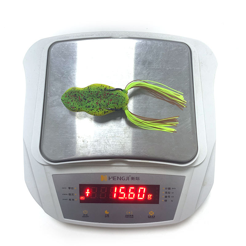 CHEERY Lure Popper Top Water Hollow Soft Fishing Simulated Frog Bait XX-114 – Frog – view 5