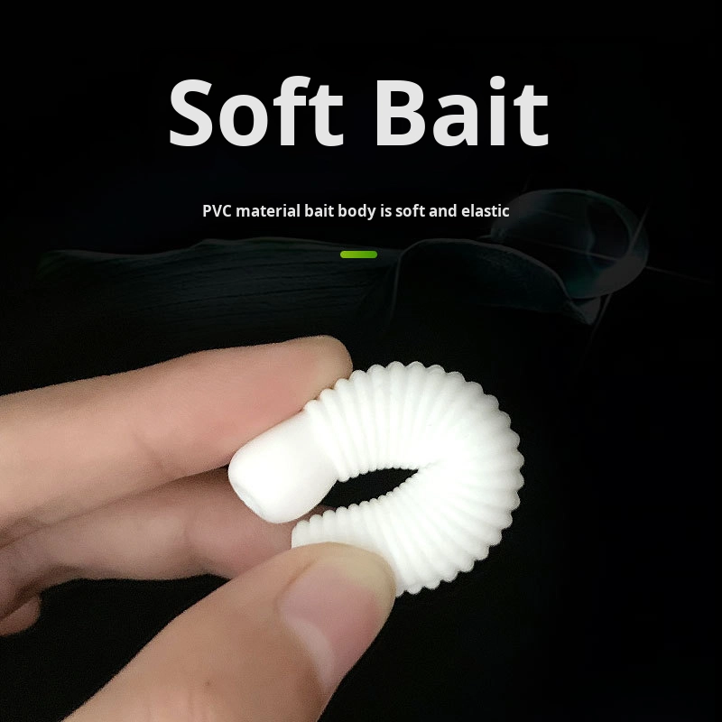 Wholesale Anti-Hook Soft Body Honeycomb Potato Bee Larva Fishing Simulator Plastic Lure Bait for Carp Bass & Snakehead Fish – Worms & Grubs – view 3