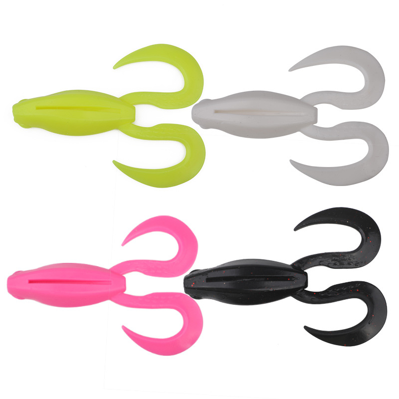 ABS Plastic Floating Water Kicking Frog Lure Artificial Soft Bait Simulation for Wildlife Attracting Bass Pike Ray – Worms & Grubs – view 1