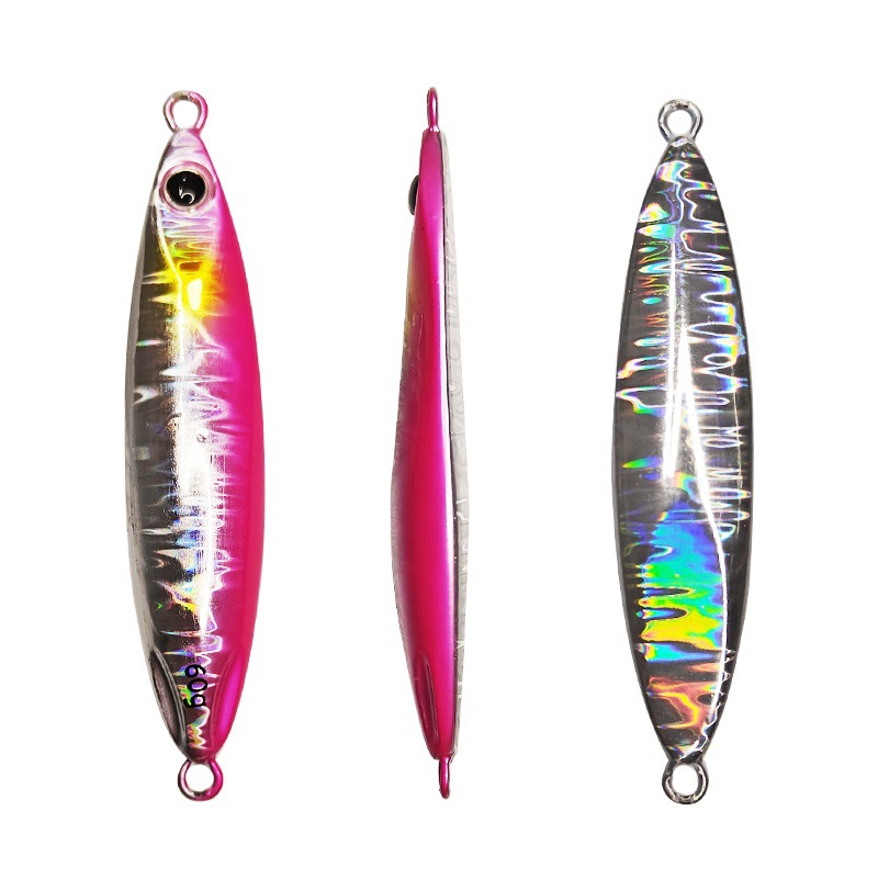 Effective 40g 60g Metal Shore Casting Jig Lure Bait for Sea Bass Mackerel Zander Pike Offshore Slow Jigging Boat Fishing – Metal Lure – view 2