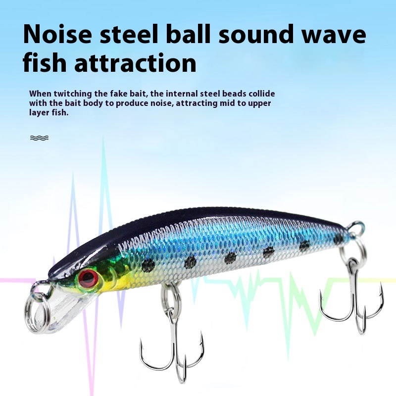 6cm 4g Slow Sinking Micro Plastic Minnow Bait Lure Set for Freshwater Stream for Carp Bottom Fishing Artificial Hard Bait Cod – Minnow – view 4