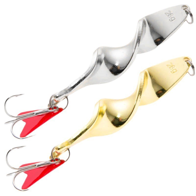 High-Speed Spiral Long-Cast 10g Metal Bait King 142128 Fishing Lure Spinner Hard Baits for Live Bait Cross-Border E-Commerce – Metal Lure – view 1