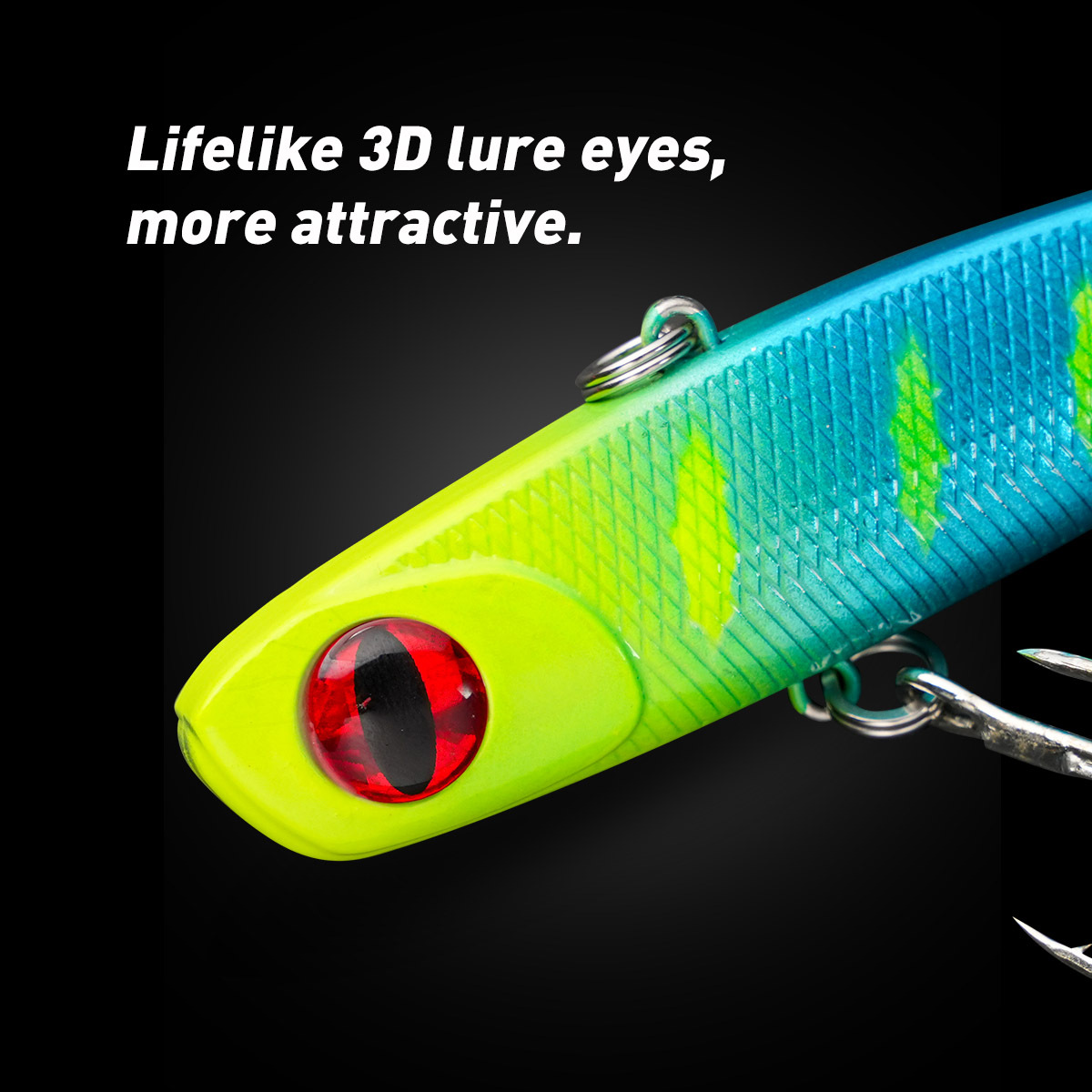 Cherry 7cm & 11.5cm Cherry Fishing Lure Artificial Hard Bait with Tremble Vib Noise for Swimming & Fishing – Metal Lure – view 4