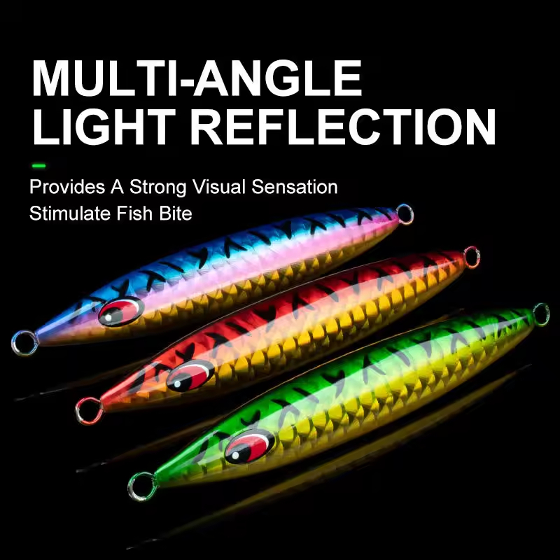 Cherry New Style Deep Sea Slow Tar Wheel Lure 250g-600g UV Glow Metal Quick Jigging Saltwater & River Marlin Shark – Metal Lure – view 5