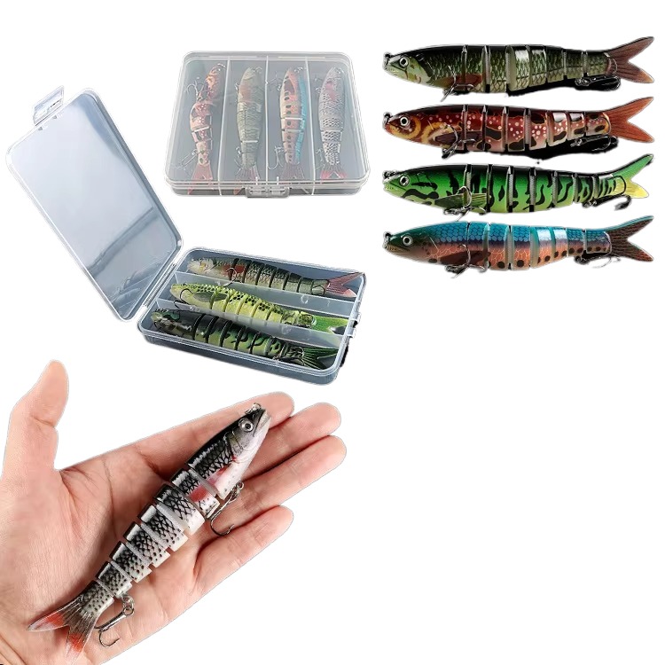 Cheery Wholesale 135mm 20G Kwikfish Bait ABS Multi-Joint Hard Bait for Bass Fishing for River Positions – Swimbait – view 2