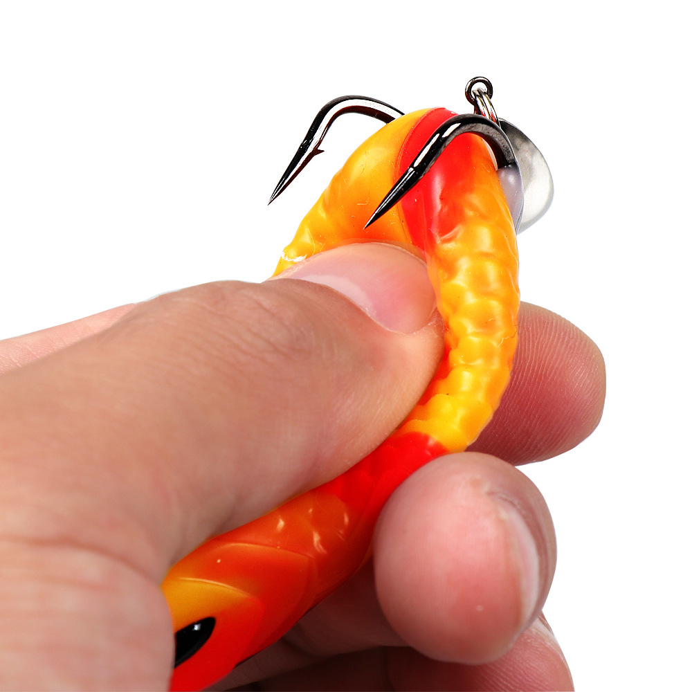 Cheery Fishing 10g/16g Frog Lure Artificial Soft Bait with Blood Trough Hook for Carp Bass Trout Species – Frog – view 4