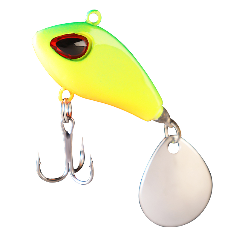 New VIB Spinner Bait by Cheery 7g/10g/17g/25g Fish Metal Spoon Lure with Jig Head for River Lake Fishing Artificial Hard Bait – Metal Lure – view 4