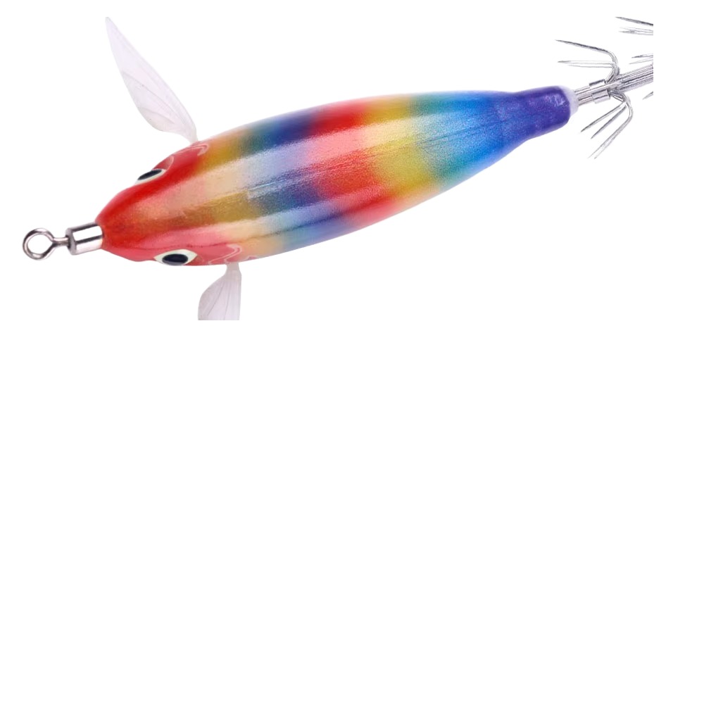 Wholesale Cheery 8cm 6G Brine Luminous Shrimp Squid Clamp Bait ABS Material Printed Ice Fishing Technique for River – Pencil – view 3