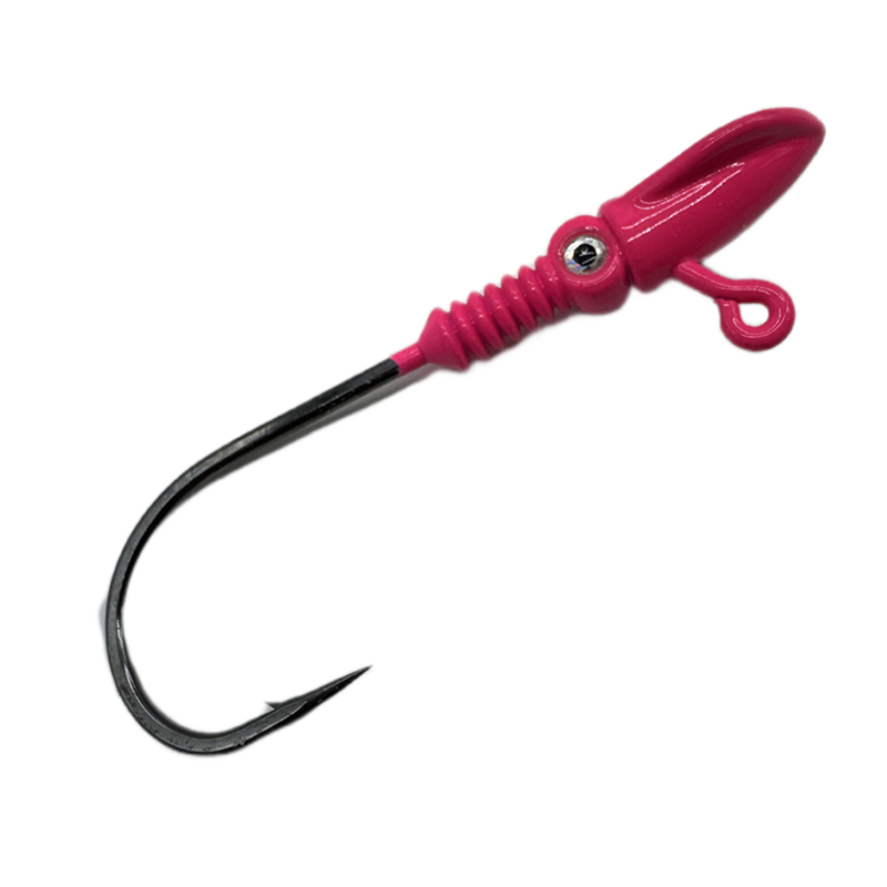 Cheery Luminous Lead Jig Head Well-Balanced Round Lure Worm Swim Bait for Saltwater Fish Sea Fishing Techniques – Metal Lure – view 5