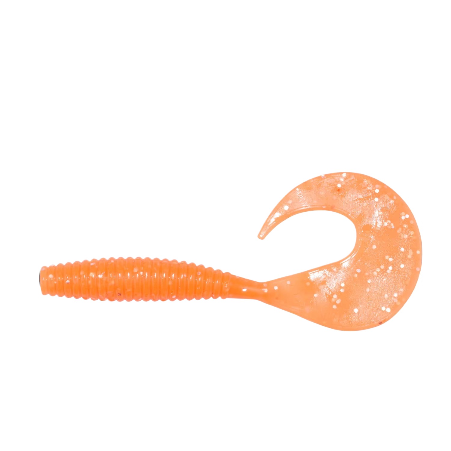Cheery 7cm PVC Artificial Curly Long Tail Fish Shrimp Vibe Bait for Marlin Fishing in Rivers – Worms & Grubs – view 2