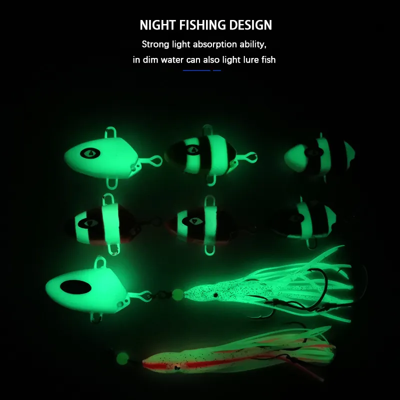 Cheery 100g 150g 200g 250g 300g Squid Skirt Assist Hook Rig Jig Head Fishing Lure Octopus Jigging Rigs – Metal Lure – view 2