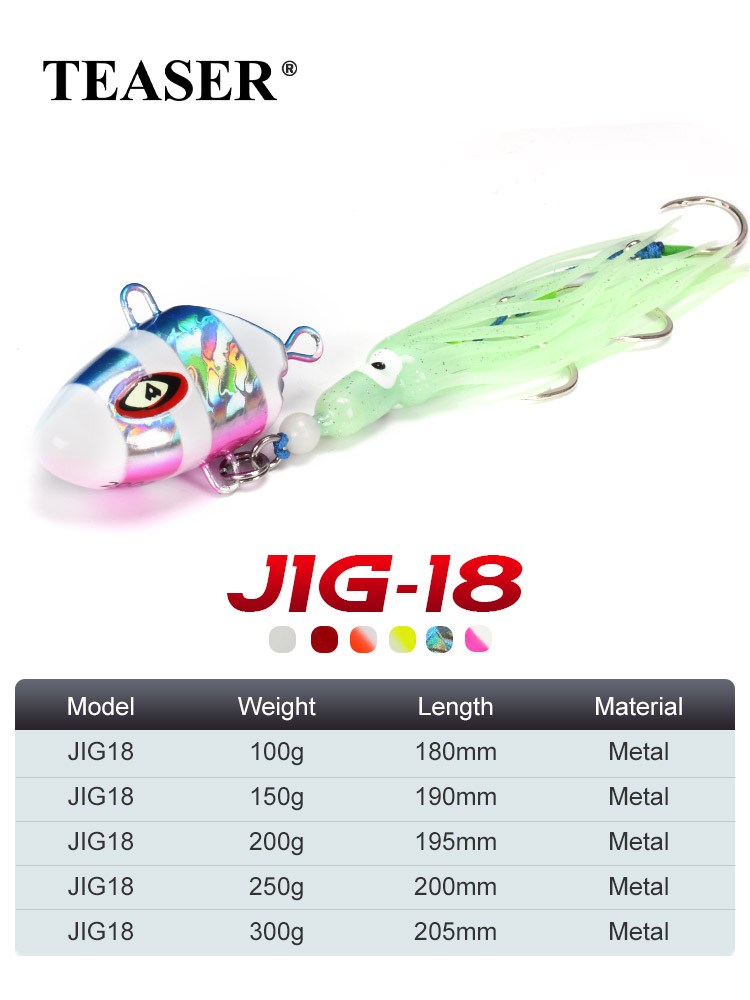 OEM Gang Hook Rig Metal Jig Assist Hook Kabura Slow Jig Head Inchiku Luminous Saltwater Fishing Metal Jig Lure – Metal Lure – view 2