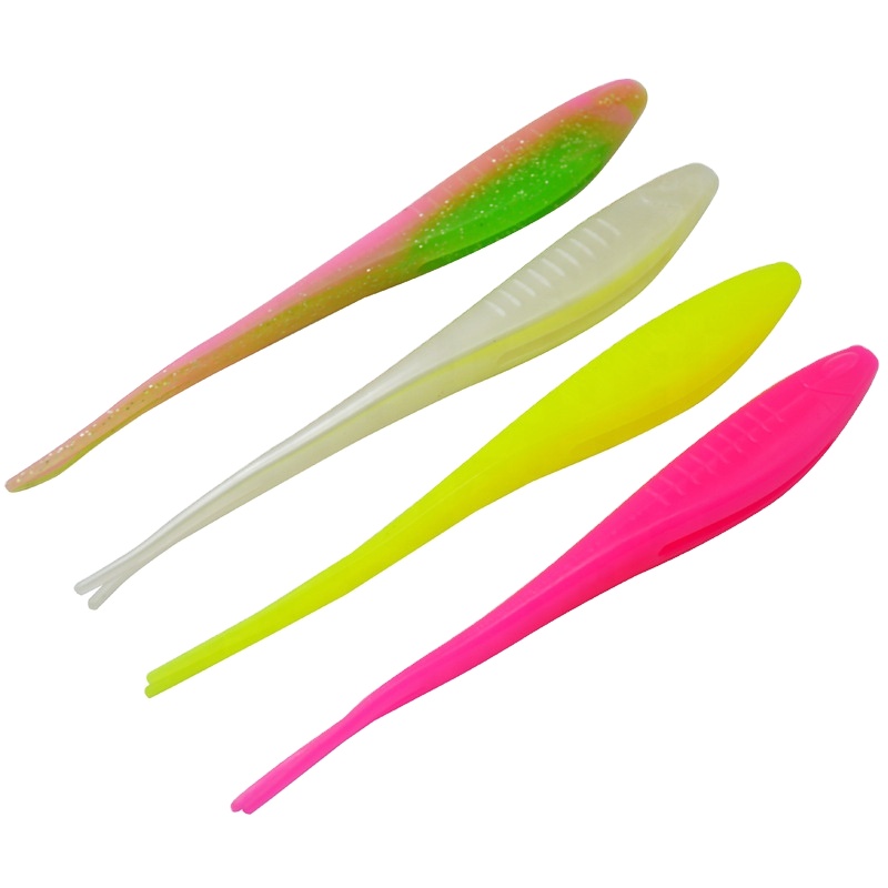 CHEERY 17cm 15.5g TPR Soft Plastic Bait Y-Shape Fork Tail Bass Fishing Texas Rig Artificial Lure – Worms & Grubs – view 2