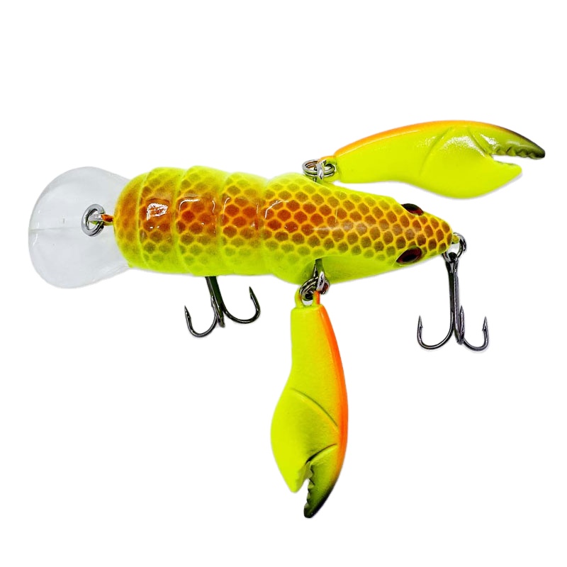 Fishing Lure Crawfish Lobster 9g Hard Plastic Bionic Fish Bait Durable ABS Body Jointed Claws for a Realistic Action – Other Hard Lure – view 2