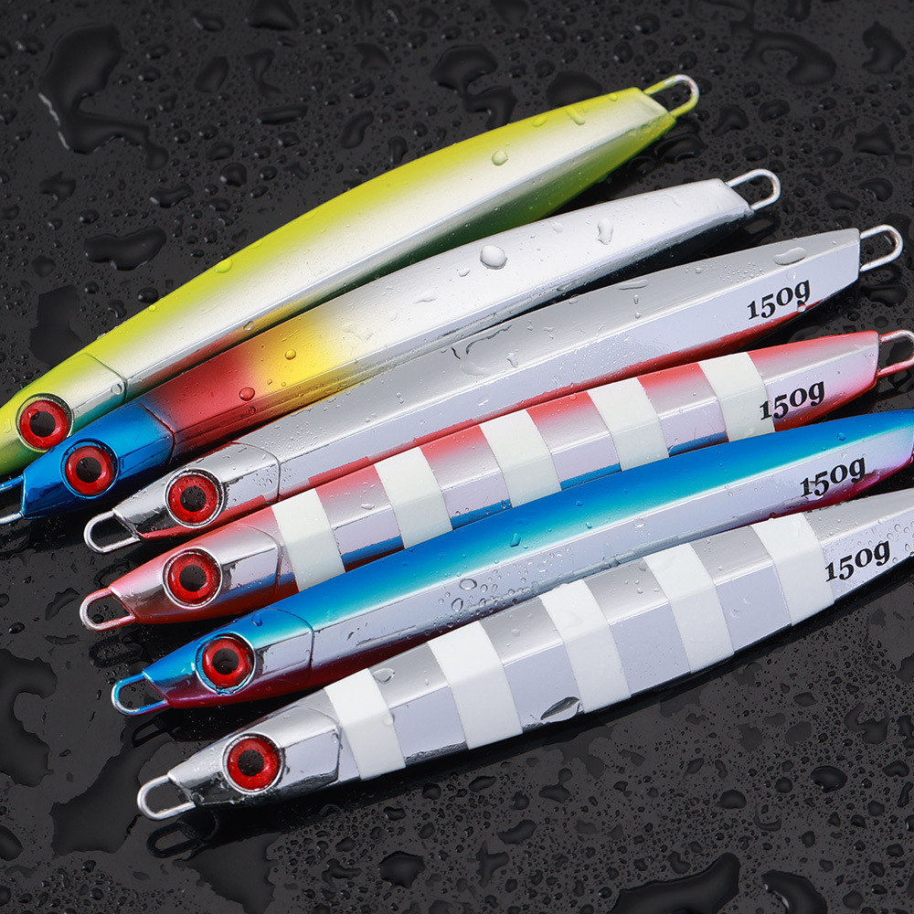 JC013 Electroplating Speed Jigs Lures Jigging Lure Fishing Baits Metal Jig Lures Fishing Tackle Saltwater – Metal Lure – view 5