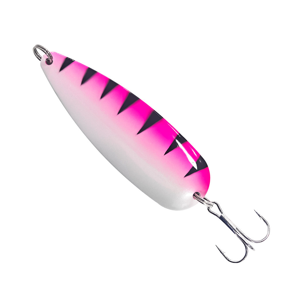 CHEERY 24G Spoon Lure Flash Wobble Vibration Long Casting Deep Diving Attracts Fish Trigger Bass PikeTrout Saltwater FreshWater – Metal Lure – view 3