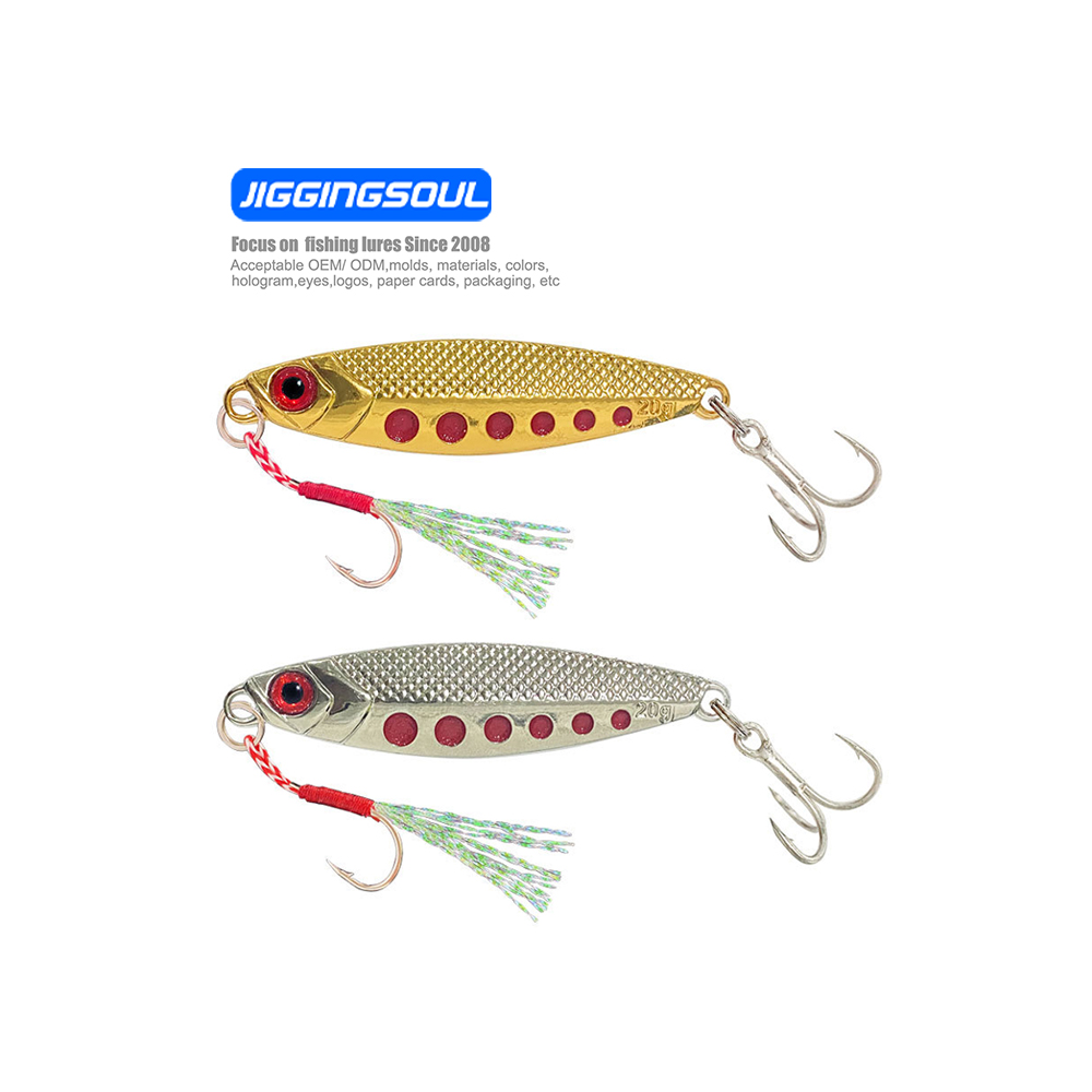 5g7.5g10g15g20g Lead Fish Zink Metal Fishing Lures Metal Jigs Lure Slow Pitch Jigging Lure – Metal Lure – view 1