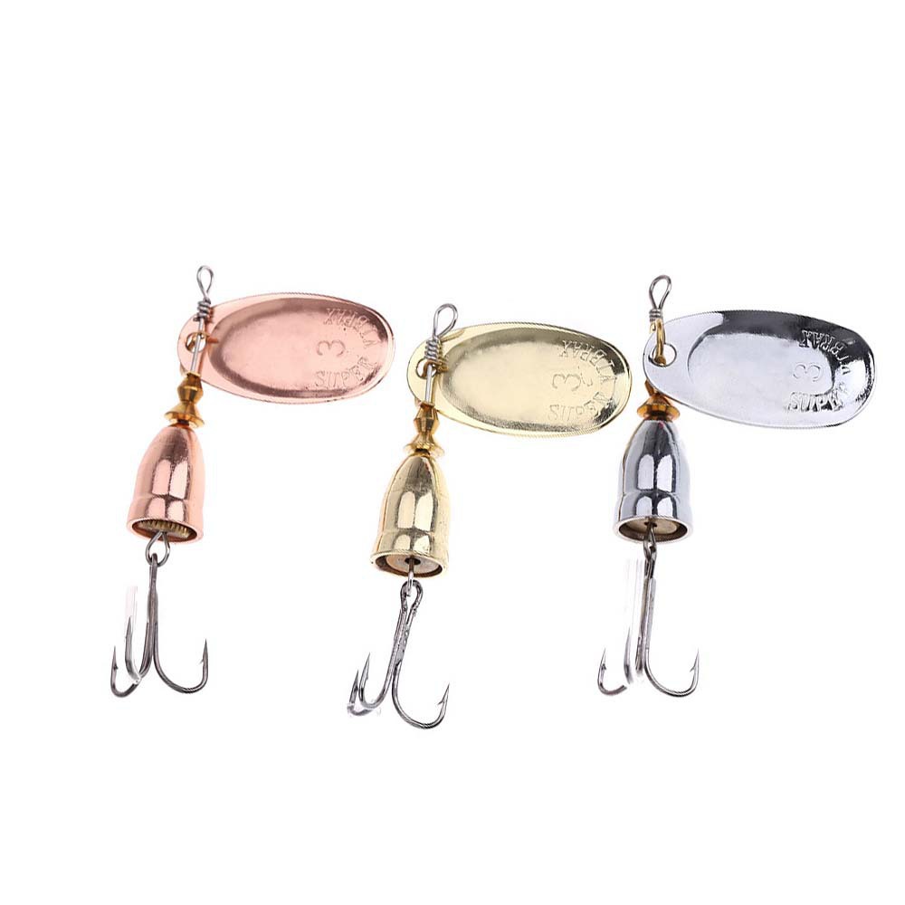 Cheery New Design Metal Spinner Bait 4g-19g Hard Spoon Durable Treble Hook for Ocean Bass Trout Saltwater Carp for Marlin Target – Metal Lure – view 2