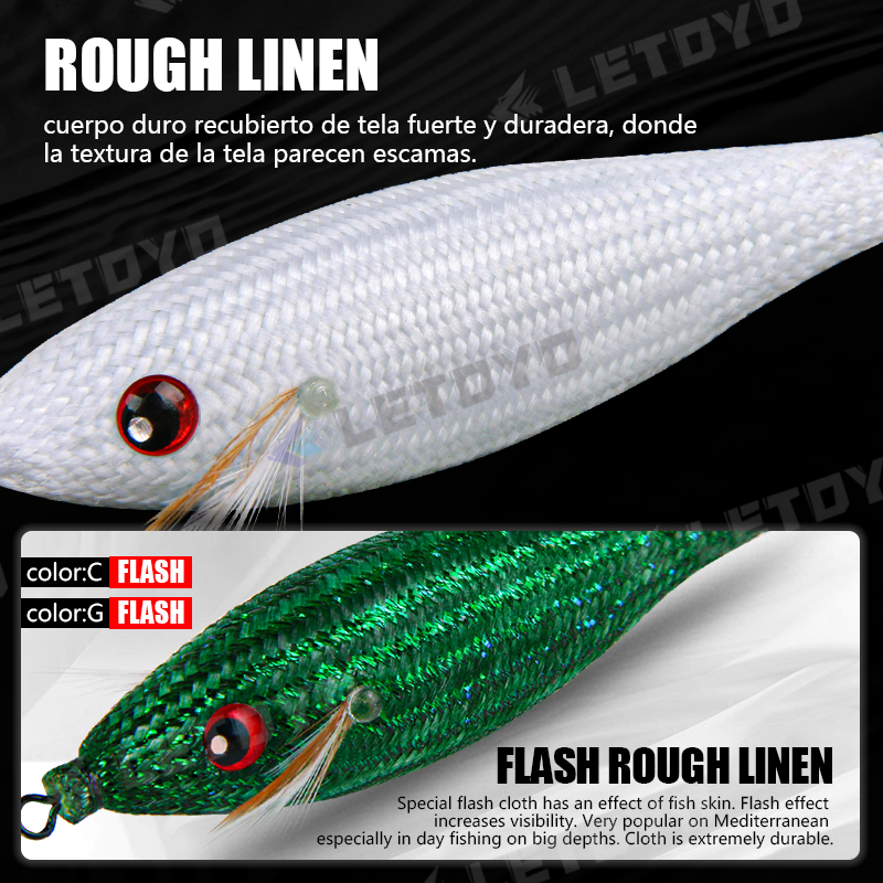 10g with Shrimp Bag Luminous Rattle Squid Jig Fishing Wood Shrimp Lure Squid Cuttlefish Jigs Lures – Wood Shrimp – view 5