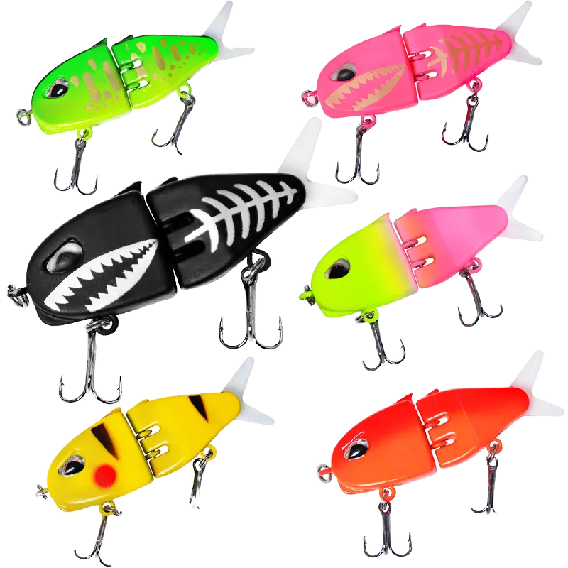 Mini BFS Swimbait Body Treble OEM Precision Casting Lightweight ABS Lure Hand-Painted 3D-Printed for Zander Sea Bass Seas – Metal Lure – view 1