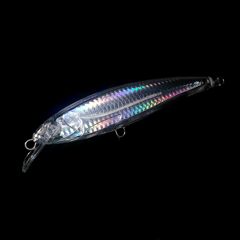 Cheery Unpainted ABS Fishing Lure Blanks Big Jerkbait Lure Pencil Hard Crankbait Bodies Saltwater Fishing Minnow Lure – Minnow – view 3