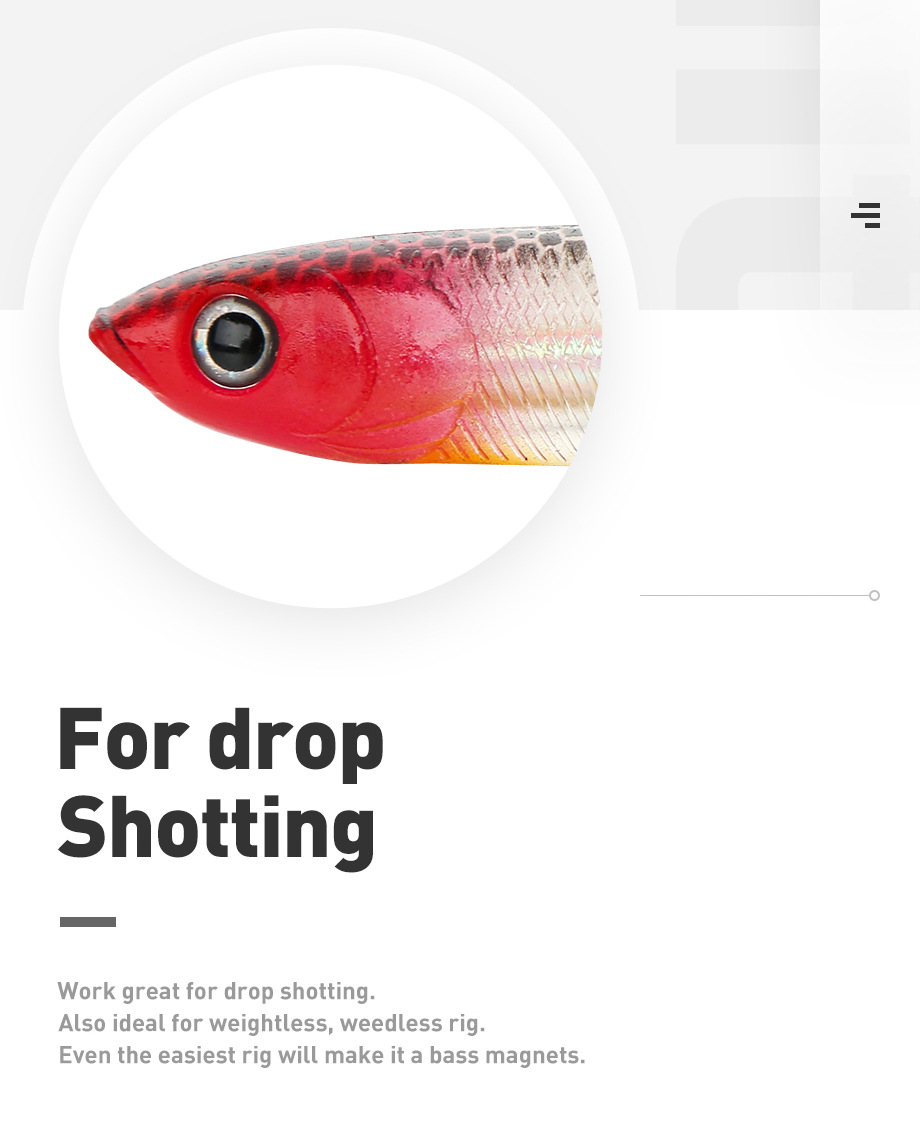 Paddle Tail Plastic Shad Soft Fishing 10cm/12.8cm Fishing Bass Lure Swim Bait Double Color Soft Lure – Worms & Grubs – view 3
