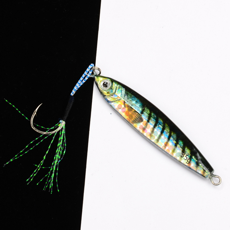 20g 35g 60g 80g 3D Print Metal Jig Fishing Lures Lead Jigging Lures Ashore Long Casting Metal Jig Lure – Metal Lure – view 3