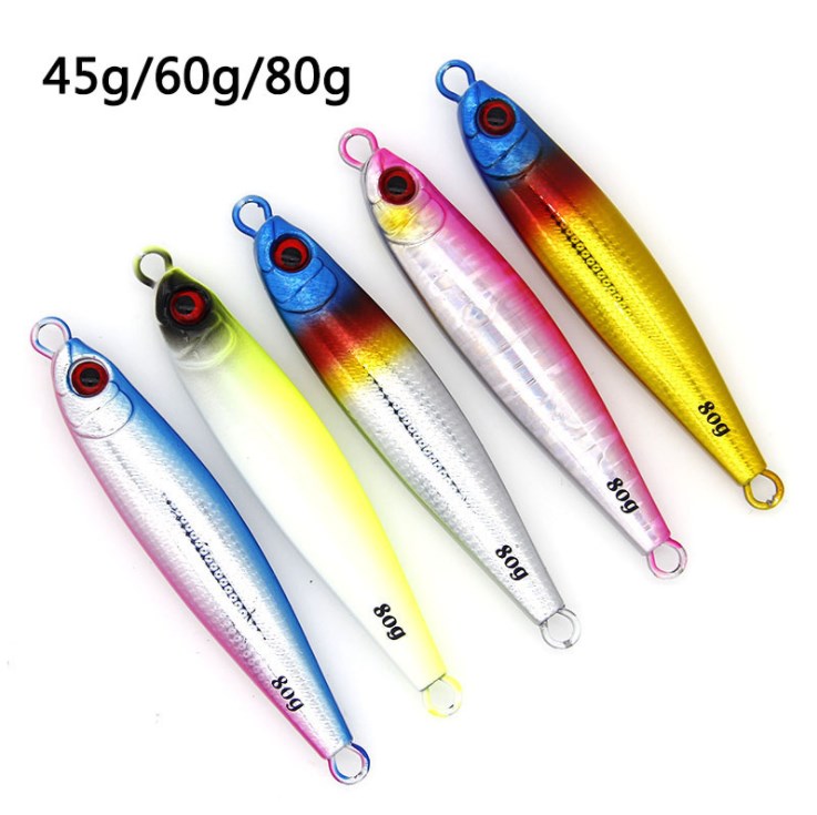 Japan Quality Lead Fish 45g 60g 80g Slow Pitch Metal Jig Fishing Lure – Metal Lure – view 1