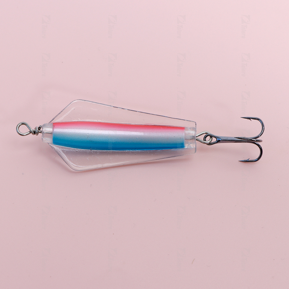 Factory ABS Plastic Ice Fishing Lure 11.5g WithTreble Fishing Hooks for Ice Fishing Saltwater Jigs – Metal Lure – view 1