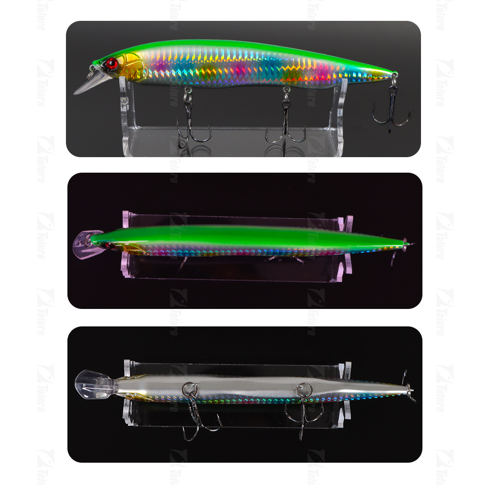 Floating Minnow Lure 30g 160mm Japan Artificial Hard Fishing Lure Sea Bass Tuna Pike Bait Minnow Japan Jigging Lure – Minnow – view 5