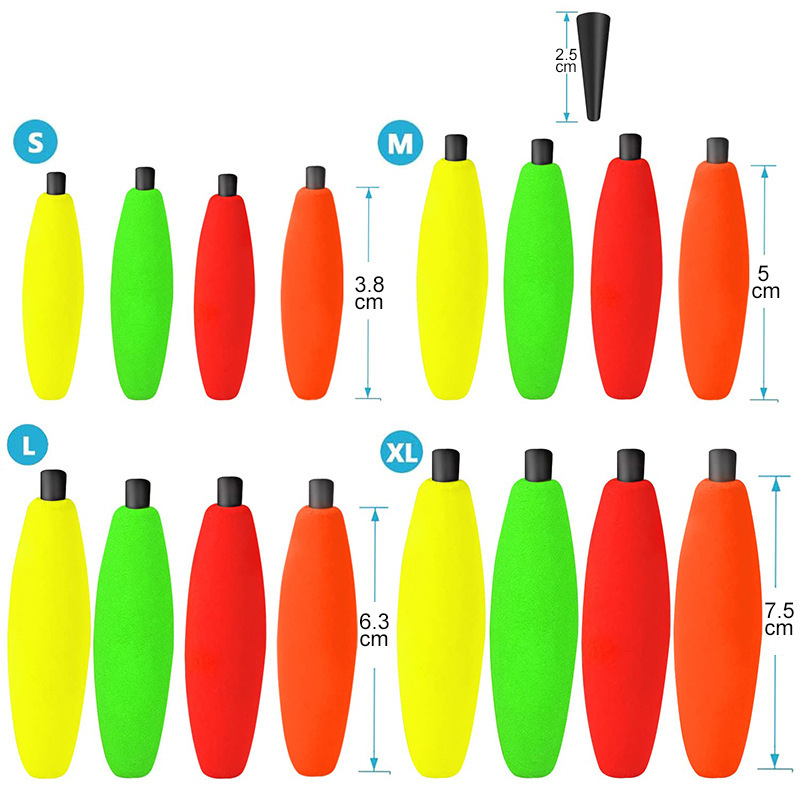 European American Style Oval Kudai Float Multi-Color Long Casting Fishing Rod Equipment Cross-Border Sea Fishing Accessories – Fishing Float – view 4