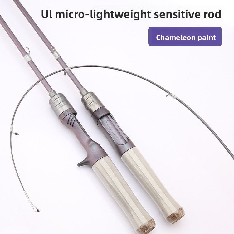 New Model Carbon Horse Mouth Rod for Ultra Soft Lure Rod Set Lightweight Bass Fishing Ocean Beach Metal Handle Water Drop Reel – Fishing Rod – view 5