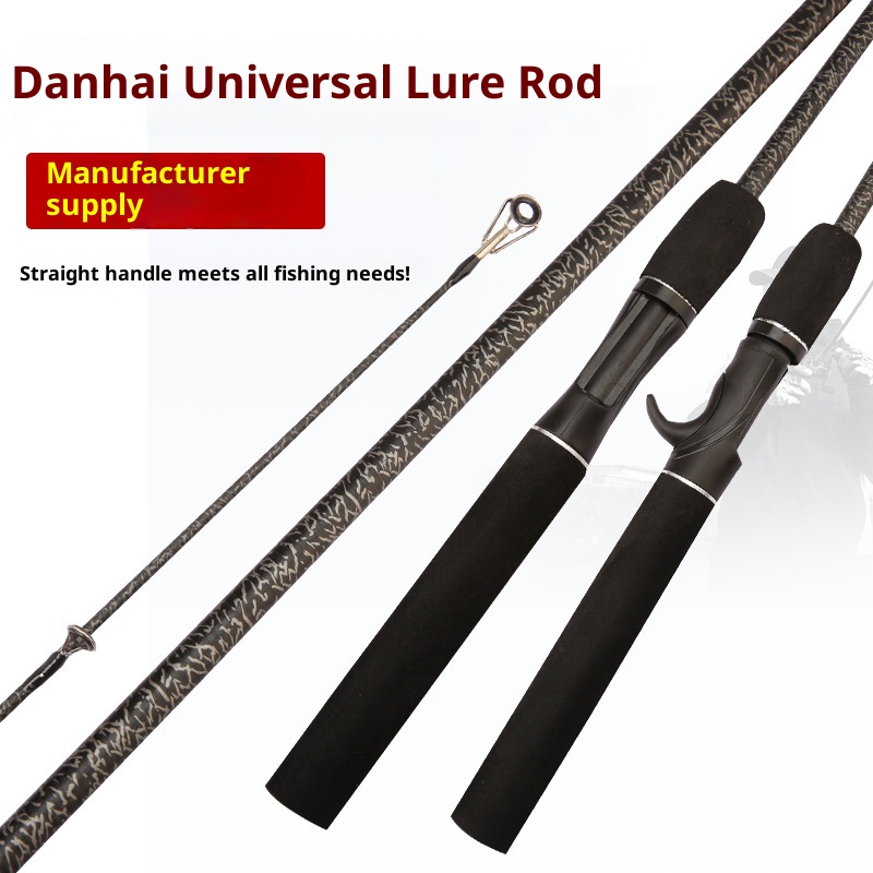 Heavy Glass Fiber Lure Rod for Splicing Rod Stainless Steel Guides Medium Fast Action Wholesale – Fishing Rod – view 5