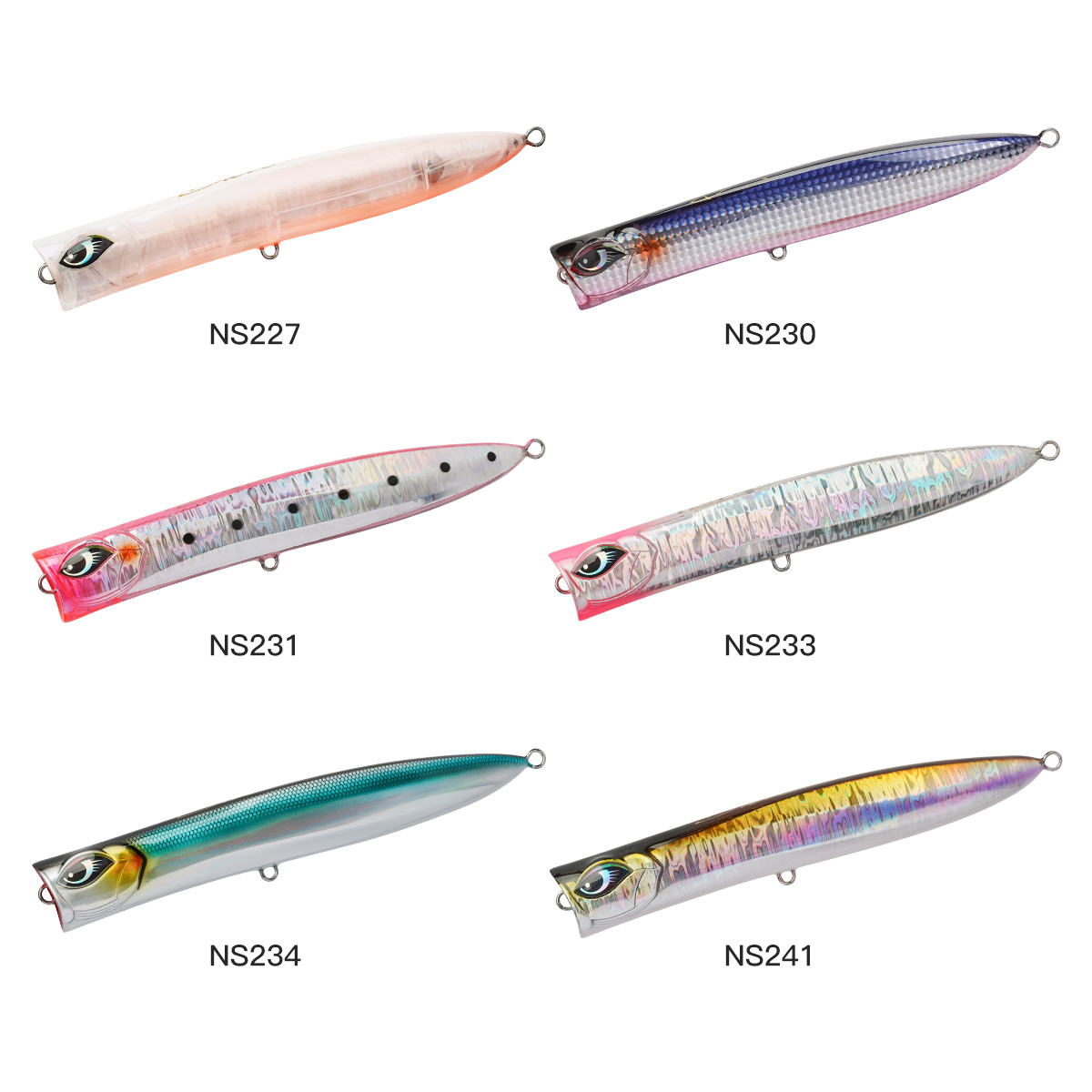 190mm 70g Saltwater Fishing Artificial Popper Bait Slim Lures Tuna Amberjack Kingfish Top Water Hard Lures – Popper – view 4
