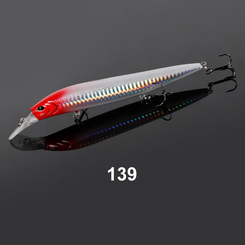 Sinking Minnow Lure 137mm 41g Saltwater Heavy Fishing Tackle Jerk Bait Long Casting – Minnow – view 2