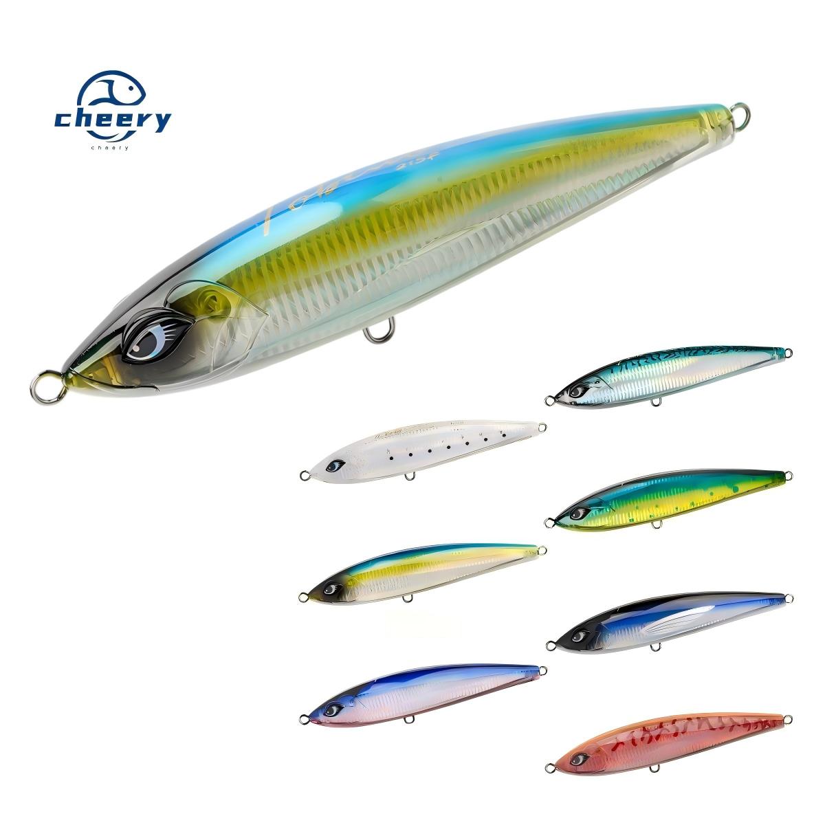CHEERY Diving Stickbat Floating Pencil Lures Natual Wave Motion Biggame Lure for Saltwater Fishing – Pencil – view 1