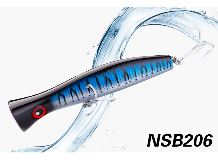 CHEERY Surf Fishing Poppers GT Tuna Chinese Fishing Tackle Sea Top Water Lure – Popper – view 4