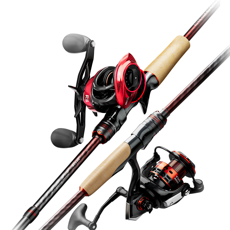 30+24T Carbon Cloth Carbon Fiber Fishing Rod Super Hard Spinning Casting Rod Reel Set – Fishing Rod – view 1
