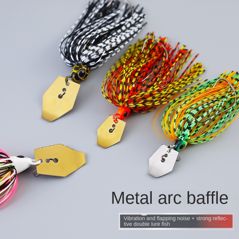 Cheery Factory Wholesale ABS Composite Sequins Jig Baffle Bearded Guy Bait 7g/9g/11g/18g/21g Luminous Simulation Marlin – Metal Lure – view 4