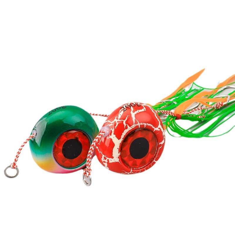 Cheery Full Moon Bearded Guy Metal Artificial Hard Bait with Hooks for Bass Deep Sea Fishing Slow Roll Long Cast Golden Gun – Metal Lure – view 2