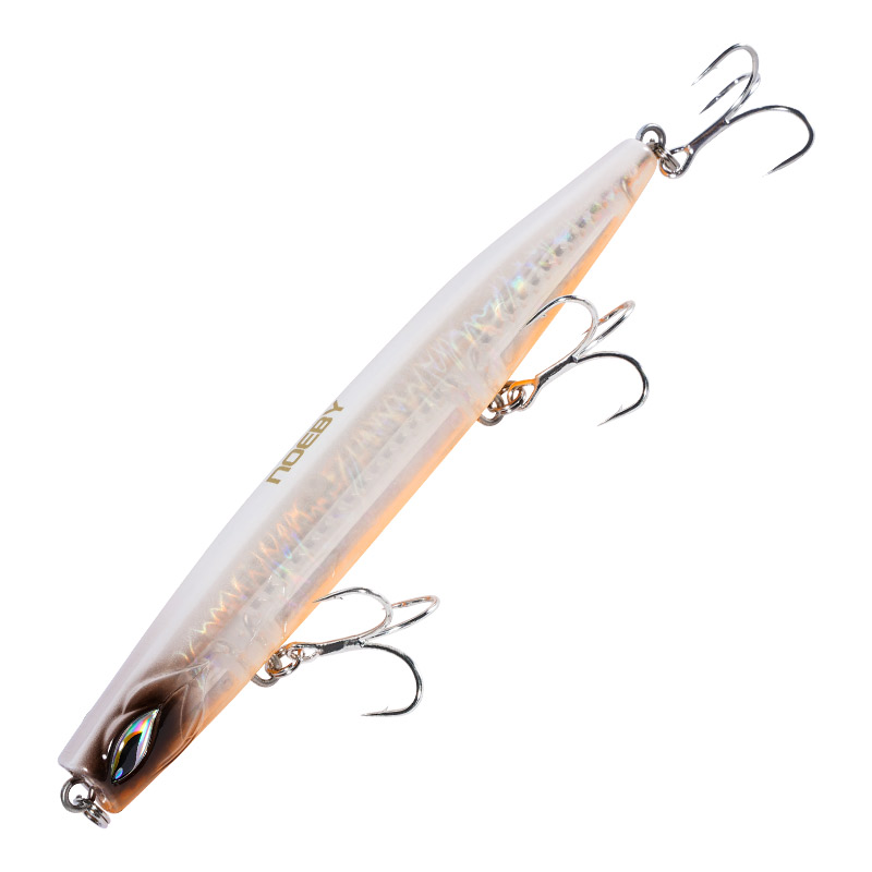Sinking Fish Bait 130mm 38g Silicone Long Cast Balance Variable Jig Pencil for Marlin Sea Fishing Hard Bait with Hooks – Pencil – view 1