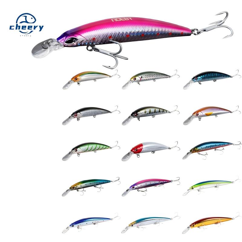 CHEERY Sinking 110mm/19g Minnow Lure with Sliding Weigh System, Bass Minnow Jerkbait Long Casting Swimbait – Minnow – view 1