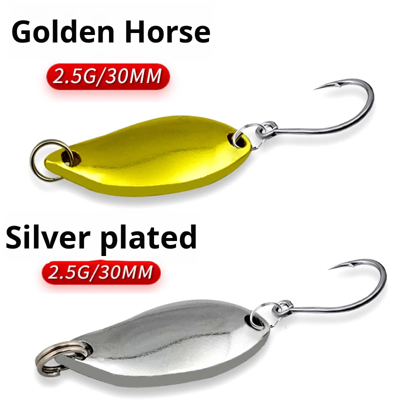 Metal Sequin Live Bait Bionic Vibration Spinning Finished Spoon-Shaped Single Hook – Fishing Lure – view 3