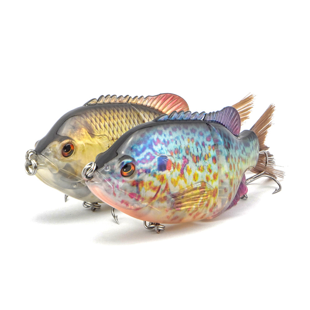 Wholesale Metal Live Bait Lure for Sunfish Fishing Freshwater & Sea Use Transparent Hard Bait with Hooks – Fishing Lure – view 2