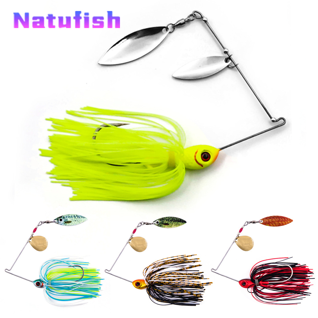 CHEERY Lure Spinning Metal Live Bait Composite Glitter Full Water Layer Long Cast Anti-Hook Bottom Bionic Bait for Bass – Fishing Lure – view 5
