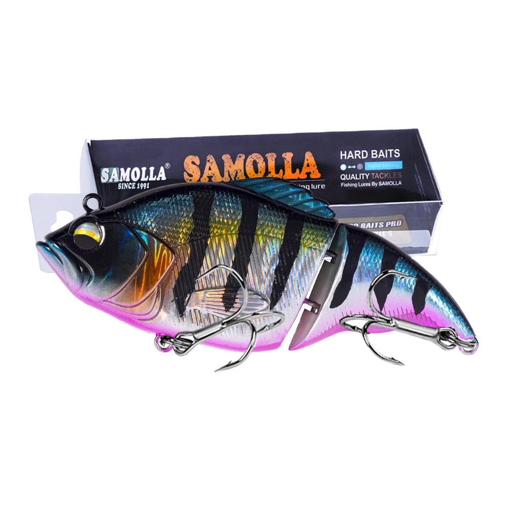 New Two-section Lure Multi-joint Fish 75mm 13g Slow Sinking Sea Fishing Hard Bait Long Casting Targeting Predatory ABS – Fishing Lure – view 3